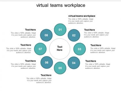 Virtual teams workplace ppt powerpoint presentation pictures inspiration cpb