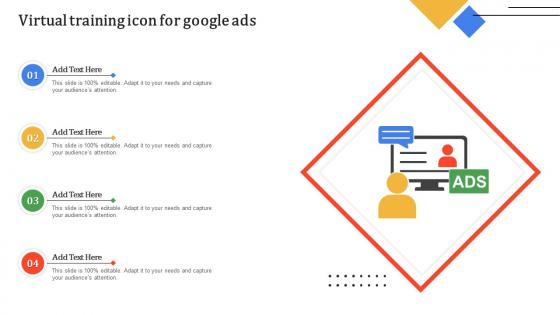 Virtual Training Icon For Google Ads