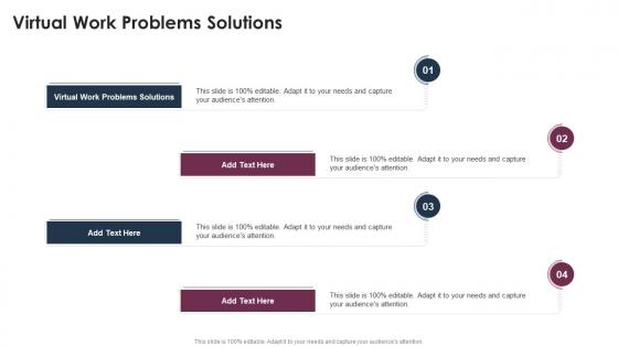 Virtual Work Problems Solutions In Powerpoint And Google Slides Cpb