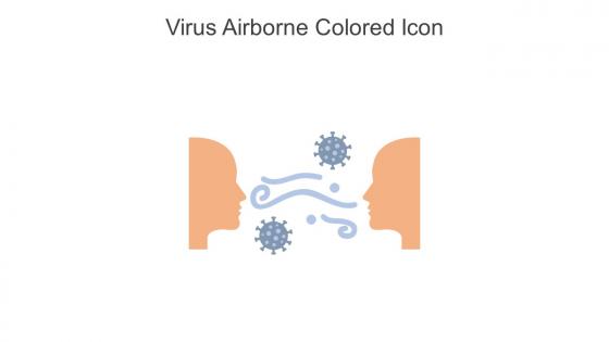 Virus Airborne Colored Icon In Powerpoint Pptx Png And Editable Eps Format