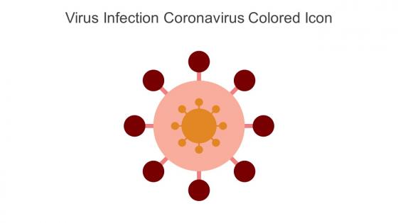Virus Infection Coronavirus Colored Icon In Powerpoint Pptx Png And Editable Eps Format
