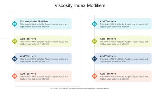 Viscosity Index Modifiers In Powerpoint And Google Slides Cpb
