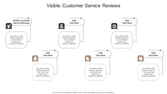 Visible Customer Service Reviews In Powerpoint And Google Slides Cpb