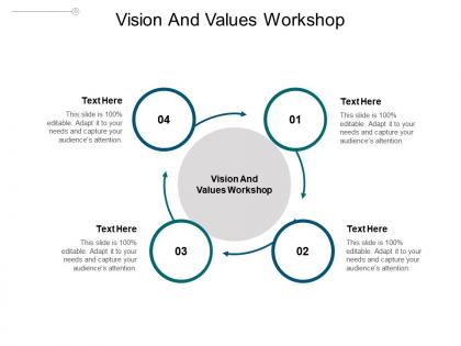 Vision and values workshop ppt powerpoint presentation file inspiration cpb