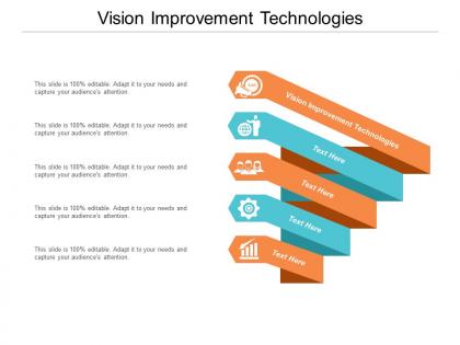 Vision improvement technologies ppt powerpoint presentation portfolio structure cpb