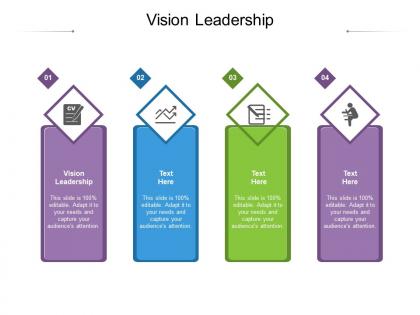 Vision leadership ppt powerpoint presentation icon layout ideas cpb