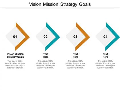 Vision mission strategy goals ppt powerpoint presentation pictures graphics template cpb
