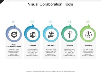 Visual collaboration tools ppt powerpoint presentation styles pictures cpb