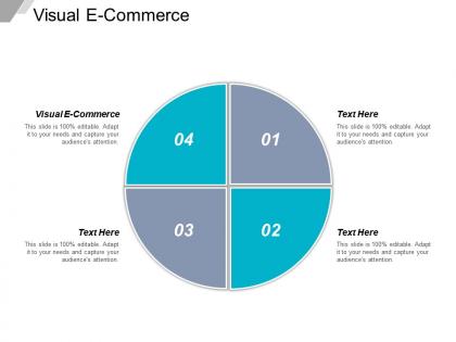 Visual e commerce ppt powerpoint presentation styles model cpb