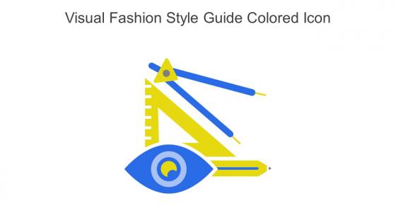 Visual Fashion Style Guide Colored Icon In Powerpoint Pptx Png And Editable Eps Format