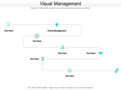 Visual management ppt powerpoint presentation slides graphics example cpb