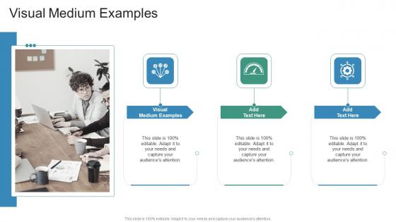 Visual Medium Examples In Powerpoint And Google Slides Cpb