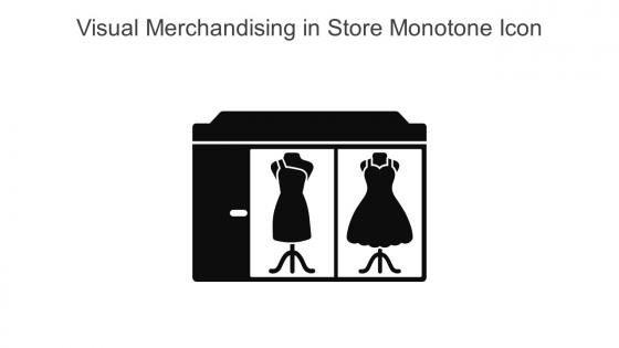 Visual Merchandising In Store Monotone Icon In Powerpoint Pptx Png And Editable Eps Format