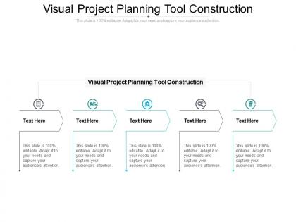 Visual project planning tool construction ppt infographics clipart images cpb