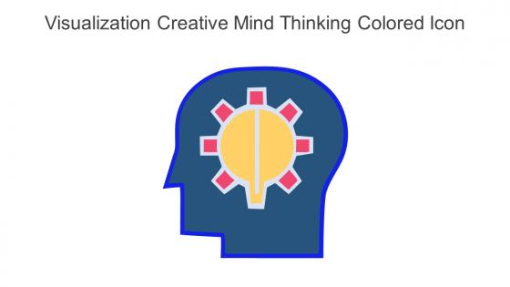 Visualization Creative Mind Thinking Colored Icon In Powerpoint Pptx Png And Editable Eps Format