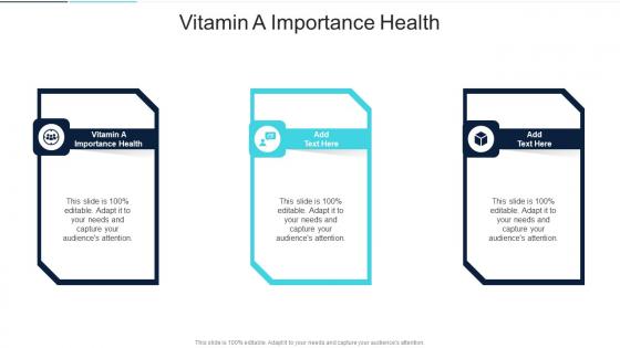 Vitamin A Importance Health In Powerpoint And Google Slides Cpb