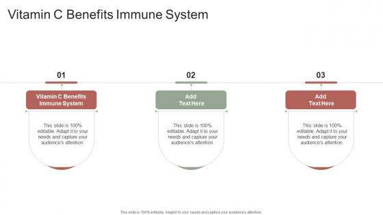 Vitamin C Benefits Immune System In Powerpoint And Google Slides Cpb