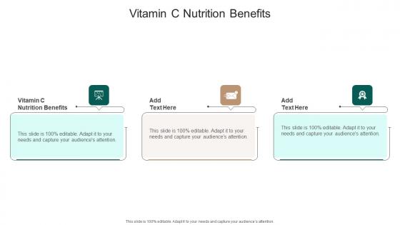 Vitamin C Nutrition Benefits In Powerpoint And Google Slides Cpb