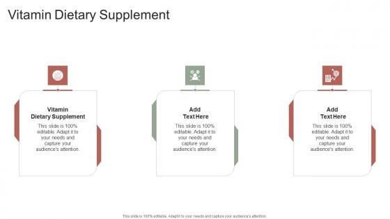 Vitamin Dietary Supplement In Powerpoint And Google Slides Cpb