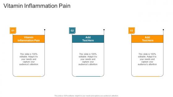 Vitamin Inflammation Pain In Powerpoint And Google Slides Cpb