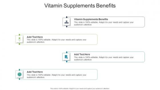 Vitamin Supplements Benefits In Powerpoint And Google Slides Cpb