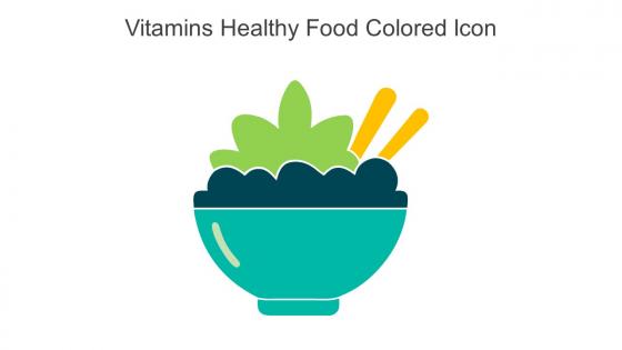 Vitamins Healthy Food Colored Icon In Powerpoint Pptx Png And Editable Eps Format