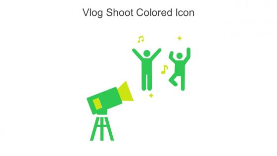 Vlog Shoot Colored Icon In Powerpoint Pptx Png And Editable Eps Format