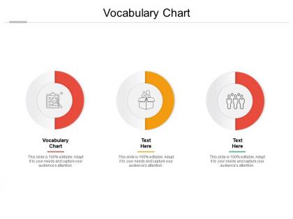Vocabulary chart ppt powerpoint presentation slides structure cpb
