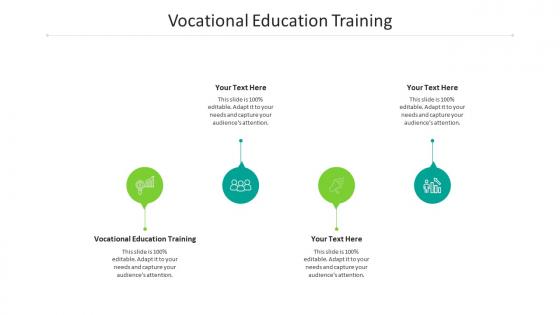Vocational education training ppt powerpoint presentation icon show cpb