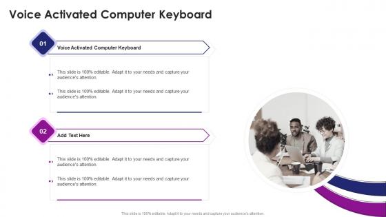 Voice Activated Computer Keyboard In Powerpoint And Google Slides Cpb