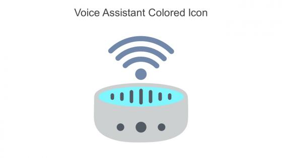 Voice Assistant Colored Icon In Powerpoint Pptx Png And Editable Eps Format