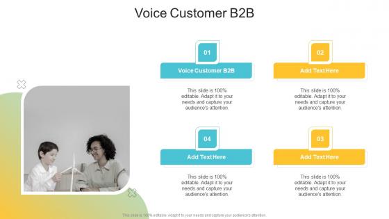 Voice Customer B2B In Powerpoint And Google Slides Cpb