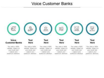 Voice customer banks ppt powerpoint presentation inspiration deck cpb