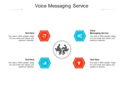 Voice messaging service ppt powerpoint presentation icon show cpb