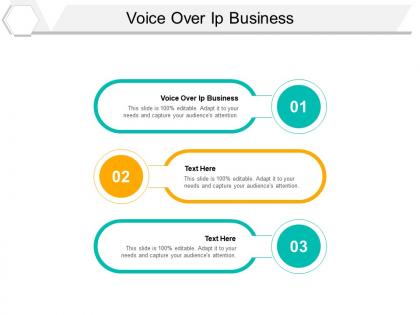 Voice over ip business ppt powerpoint presentation show background image cpb