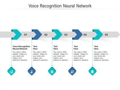 Voice recognition neural network ppt powerpoint presentation slides topics cpb