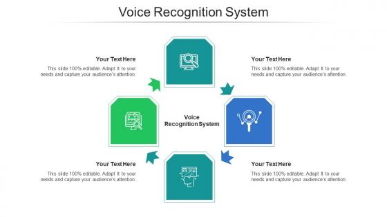 Voice recognition system ppt powerpoint presentation icon visual aids cpb