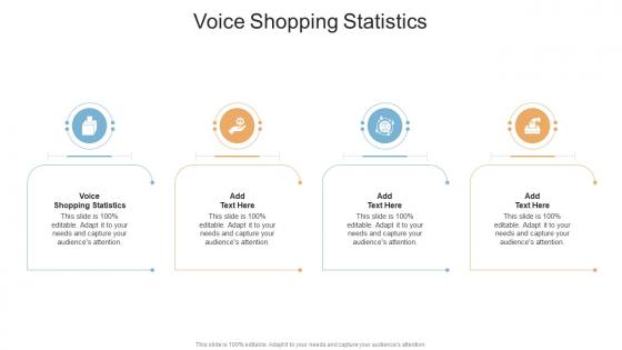 Voice Shopping Statistics In Powerpoint And Google Slides Cpb