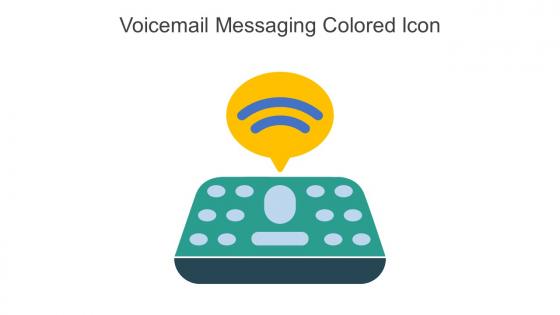Voicemail Messaging Colored Icon In Powerpoint Pptx Png And Editable Eps Format