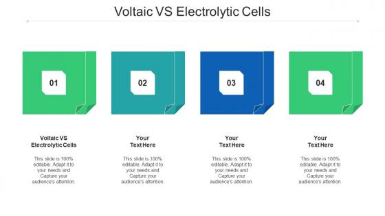 Voltaic Vs Electrolytic Cells Ppt Powerpoint Presentation Layouts Designs Cpb