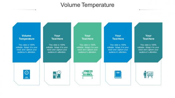 Volume and temperature ppt powerpoint presentation summary layout ideas cpb