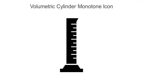 Volumetric Cylinder Monotone Icon In Powerpoint Pptx Png And Editable Eps Format