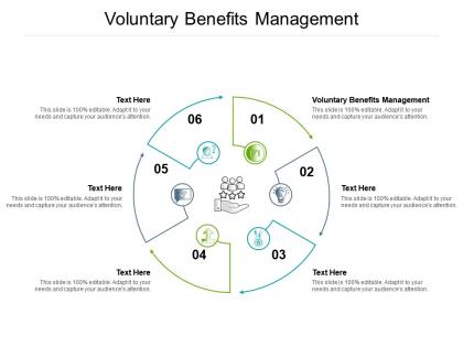 Voluntary benefits management ppt powerpoint presentation portfolio background cpb