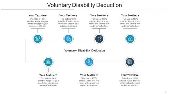 Voluntary disability deduction ppt powerpoint presentation outline gallery cpb