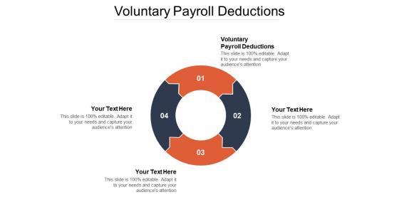 Voluntary payroll deductions ppt powerpoint presentation infographic template cpb