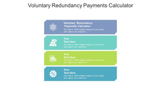 Voluntary redundancy payments calculator ppt powerpoint presentation visual cpb