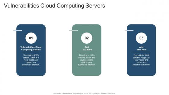 Vulnerabilities Cloud Computing Servers In Powerpoint And Google Slides Cpb