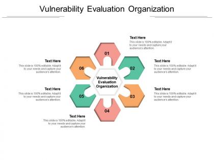 Vulnerability evaluation organization ppt powerpoint presentation infographic template rules cpb