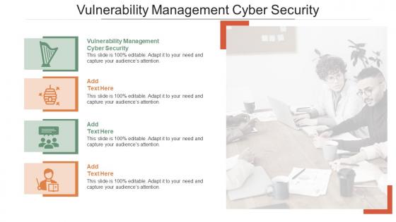 Vulnerability Management Cyber Security In Powerpoint And Google Slides Cpb