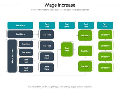 Wage increase ppt powerpoint presentation pictures templates cpb